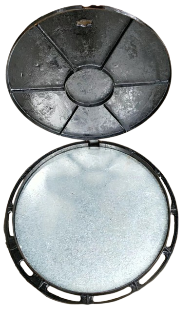 重型球墨鑄鐵雙層井蓋圖片