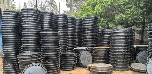 球墨鑄鐵雙層井蓋,鑄鐵雙層井蓋