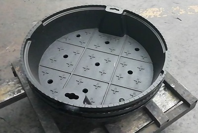 球墨鑄鐵草坪井蓋，草坪井蓋